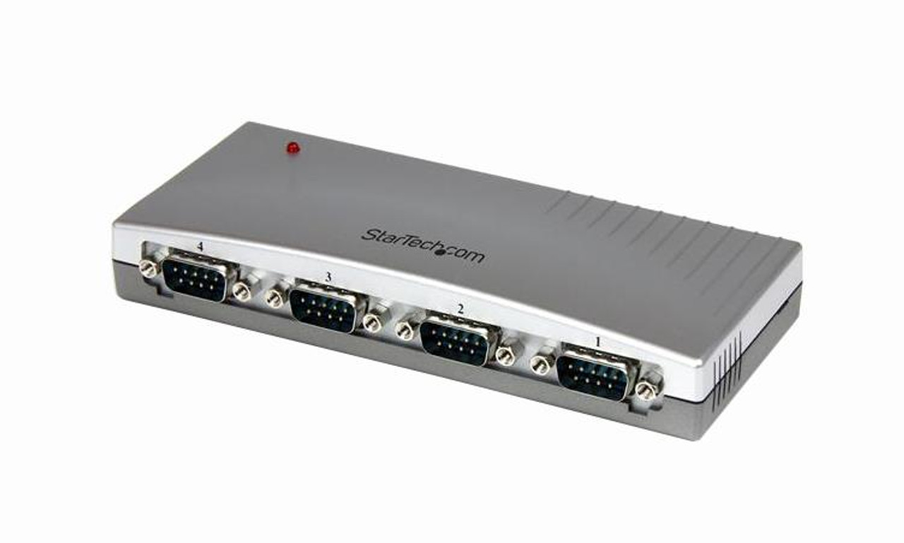 NETRS232-4 StarTech 4-Port Rs-232 Serial To Enet Perp Tcp/ip Adapter