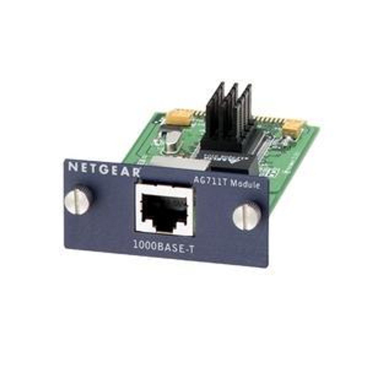 AG711T Netgear Copper Gigabit 1000BASE-T Expansion Module 1 x 10/100/1000Base-T LAN Expansion Module (Refurbished)