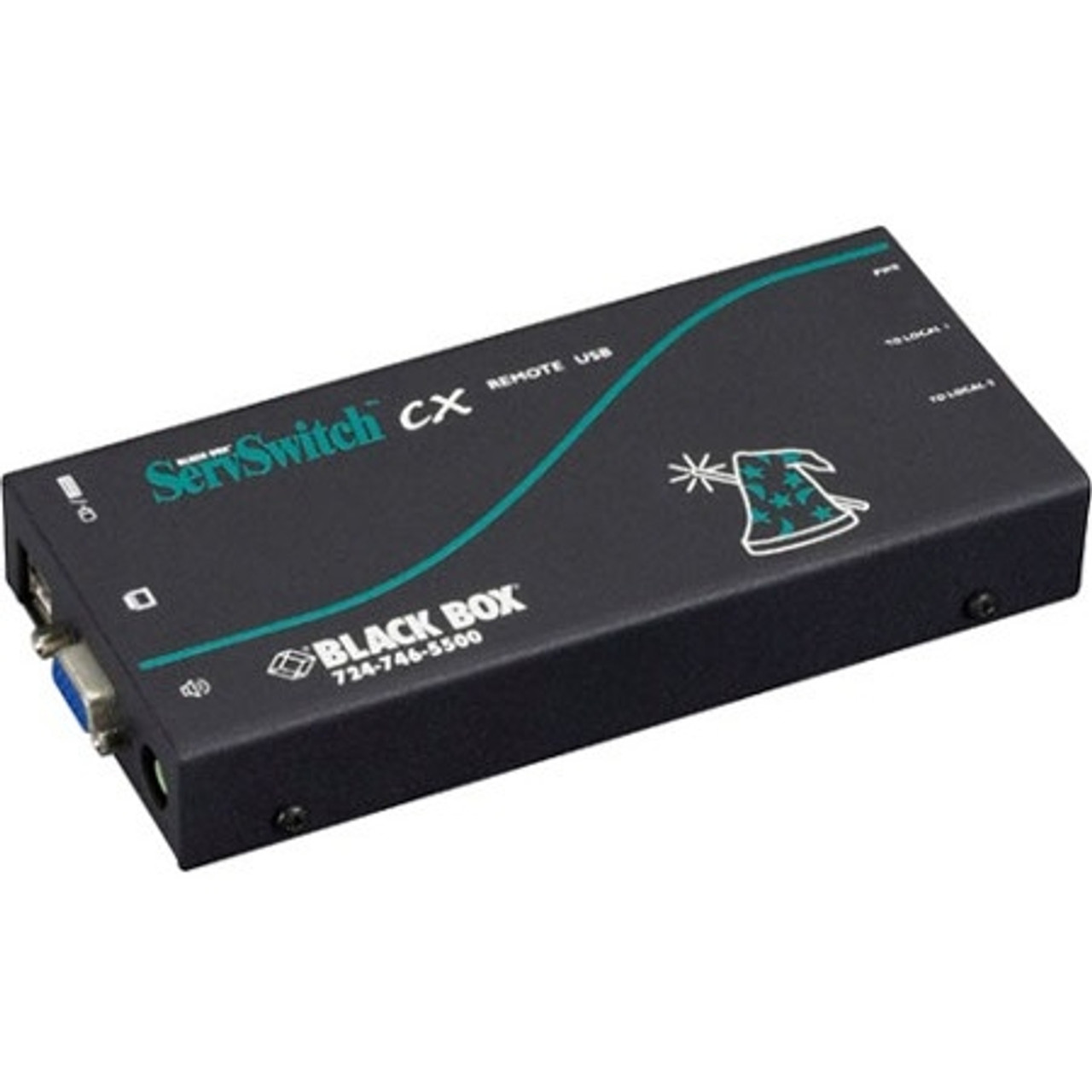 KV04AUS-REM Black Box ServSwitch CX Uno USB Remote Access Module with Audio and Skew C