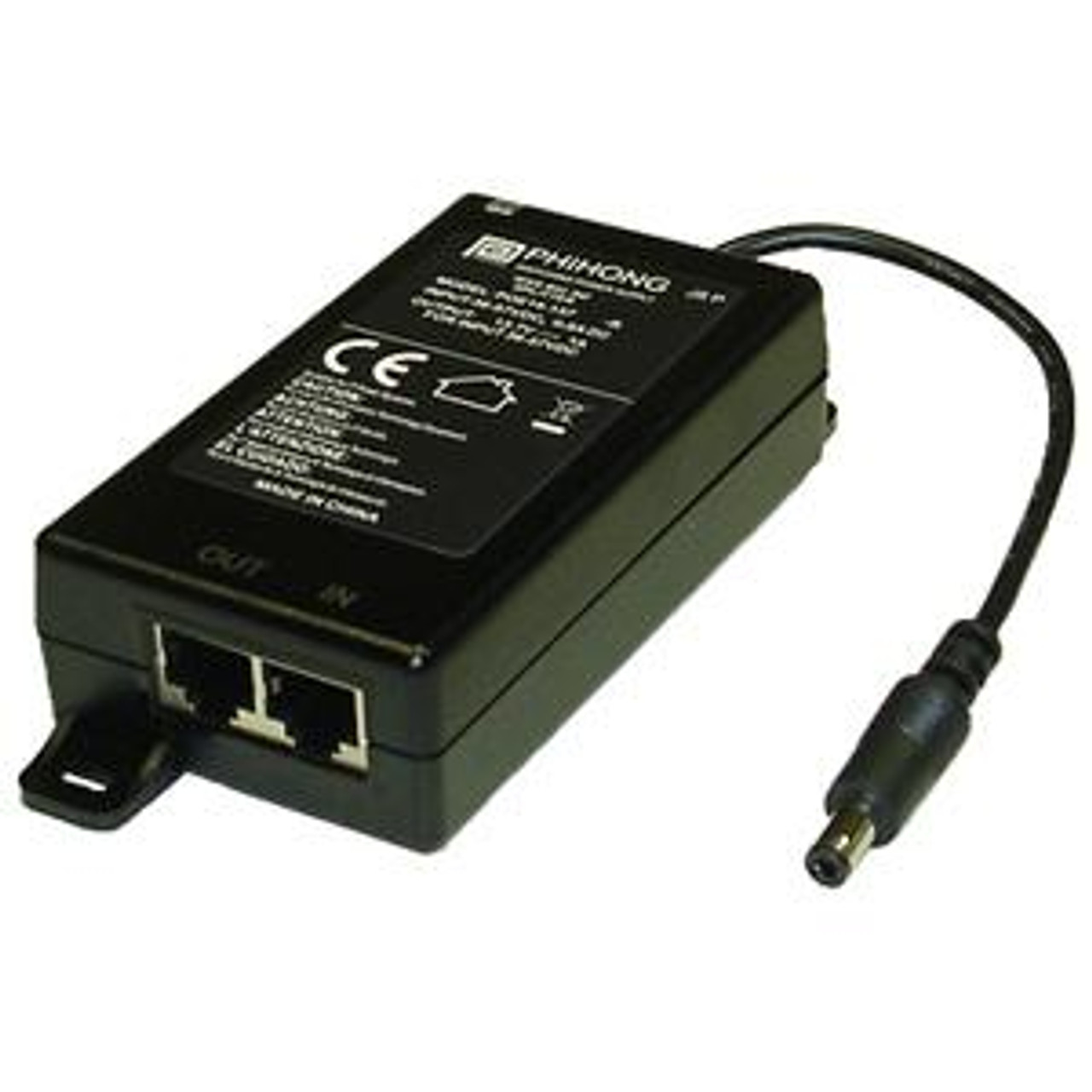 POE14-050 Phihong DC-DC Power over Ethernet Splitter 5V 14W 56 V DC Input 5 V DC Output 14 W