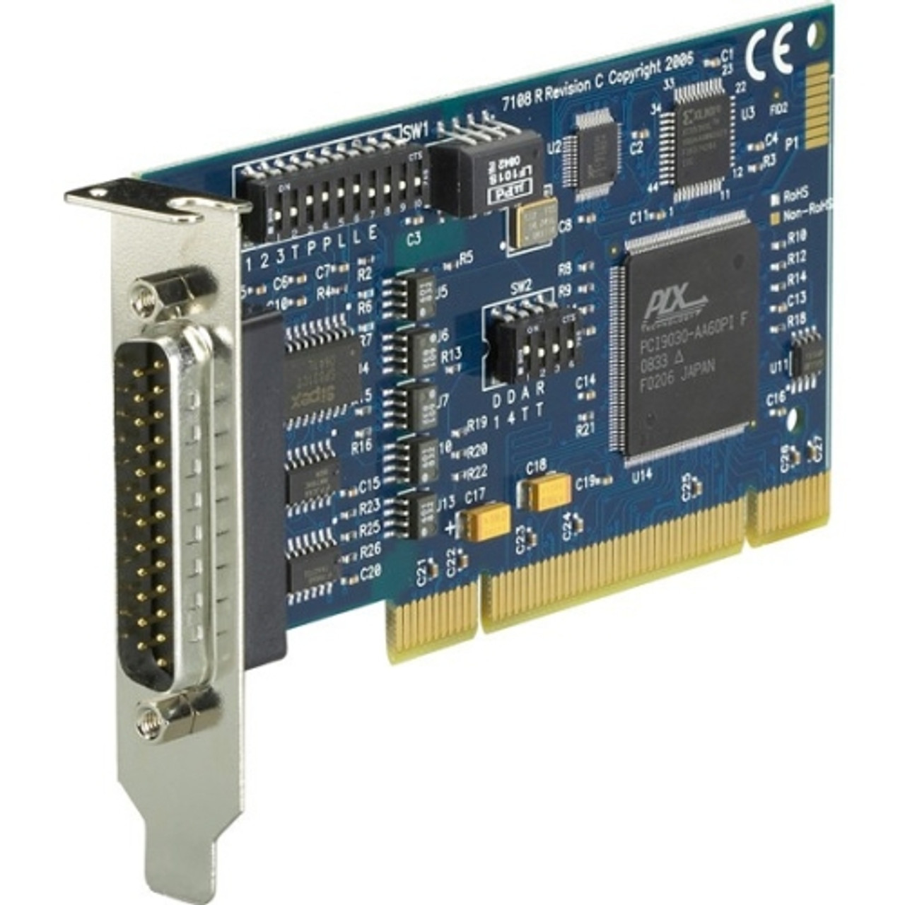 IC972C-R2 Black Box RS-232/422/485 PCI Card 1-Port Low Profile with Opto Isolation