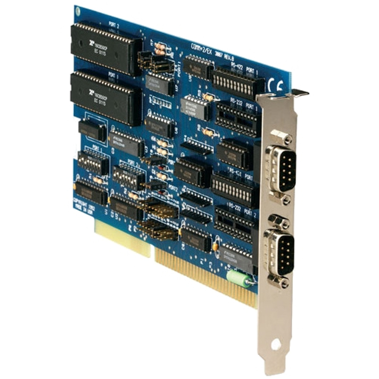 IC113C Black Box NIB-2-Port RS-232/422/485 ISA Card (2- or 4-Wire) 16550 UART