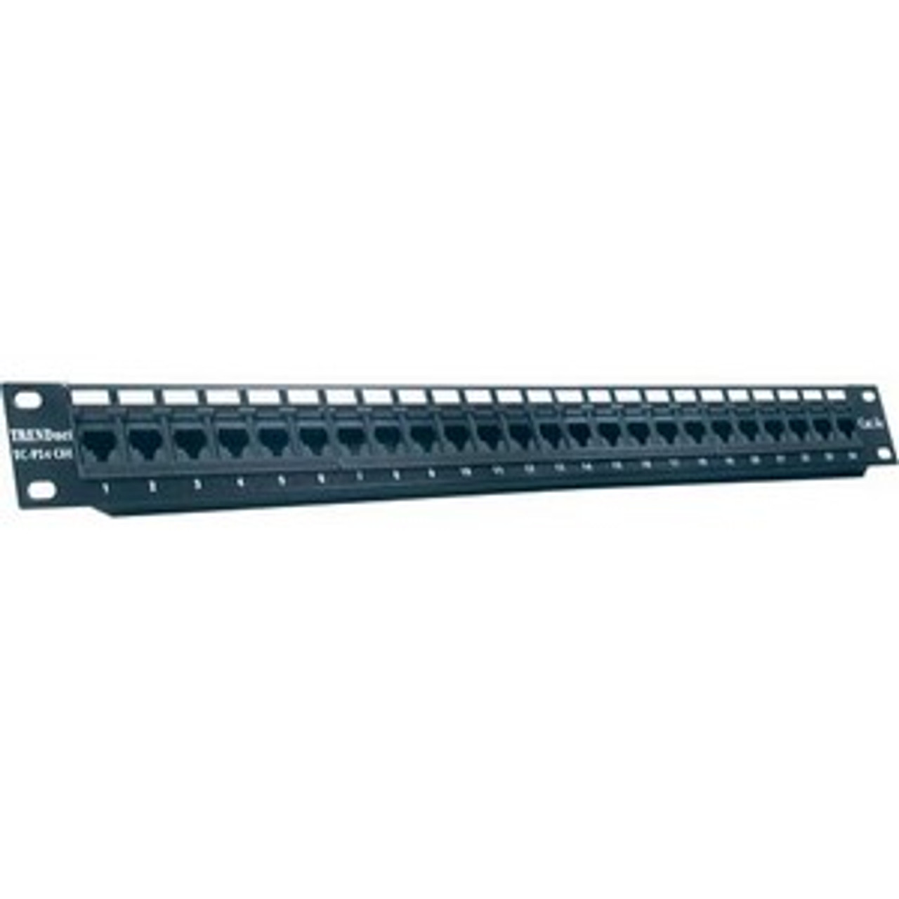 TC-P24C5E Trident Micro Cat5/5e 24pt Unshielded Patch Panel