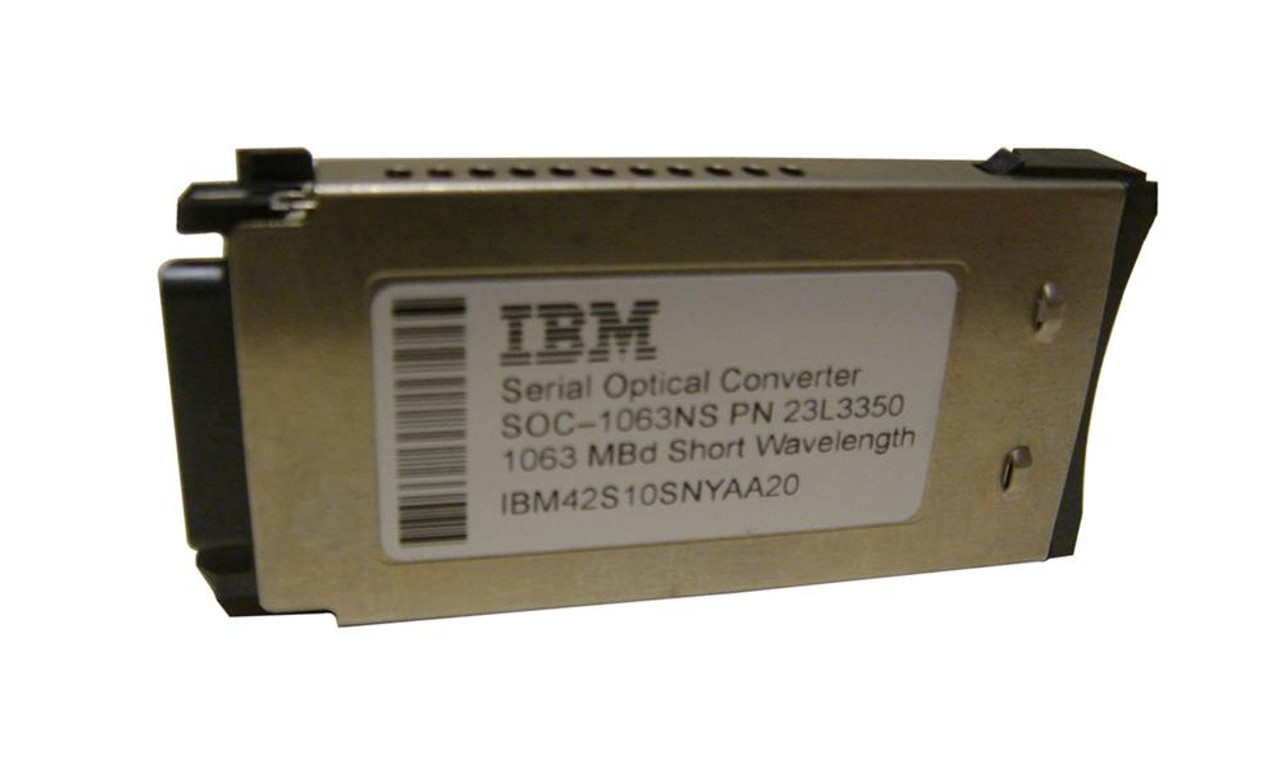 SOC-1063NS IBM Short Wave GBIC Serial Optical Converter