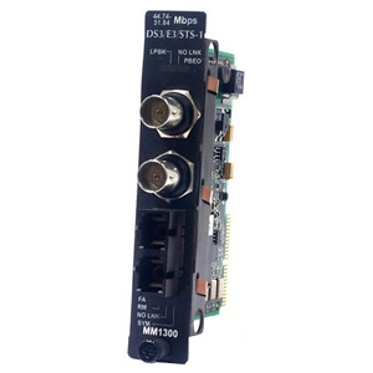 850-14304 IMC DS3/E3/STS-1 Fiber Converter 1 x SC , 1 x BNC