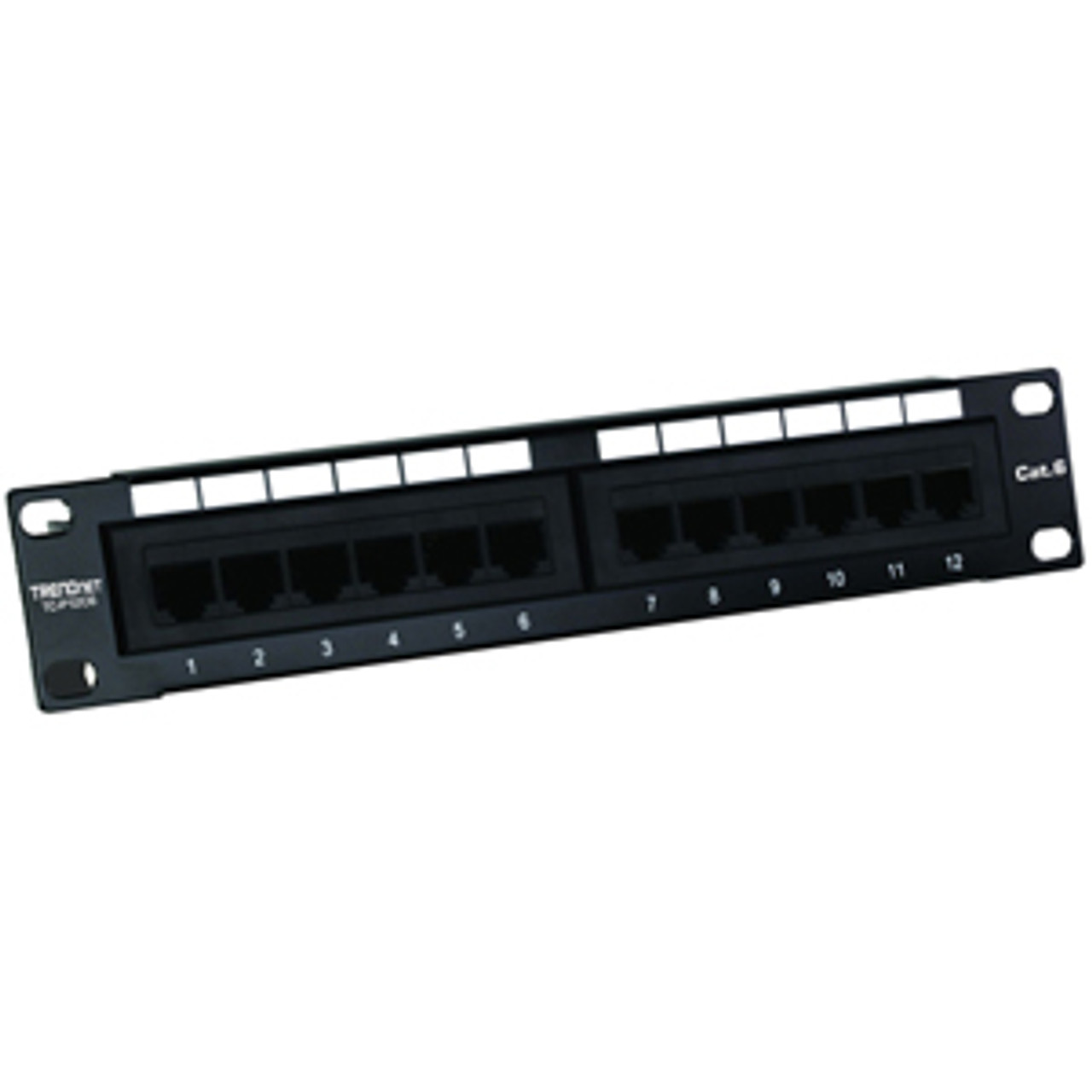 TC-P12C6 TRENDnet 12-Port Cat. 6 Unshielded Patch Panel 12 x RJ-45