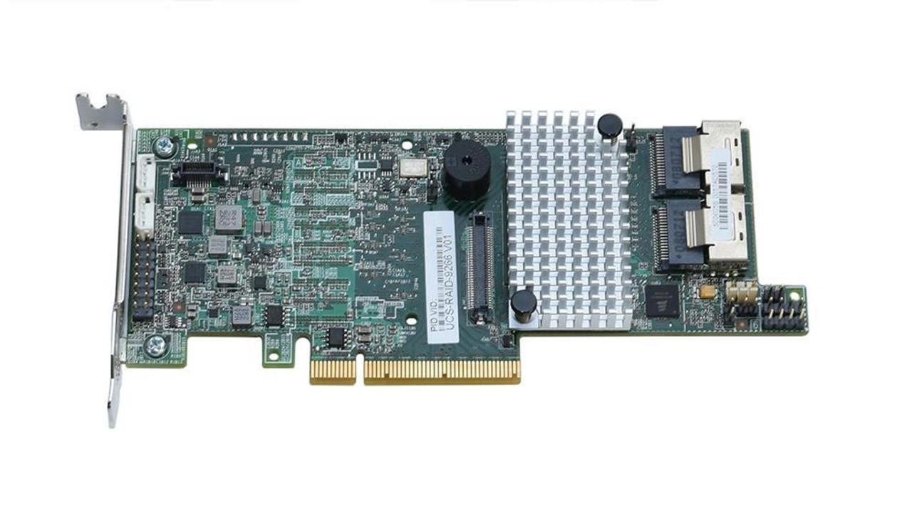 UCS-RAID-9266= Cisco Lsi Megaraid SAS 9266-8i SATA-600/SAS 2.0 PCi Express 2.0 (Refurbished)