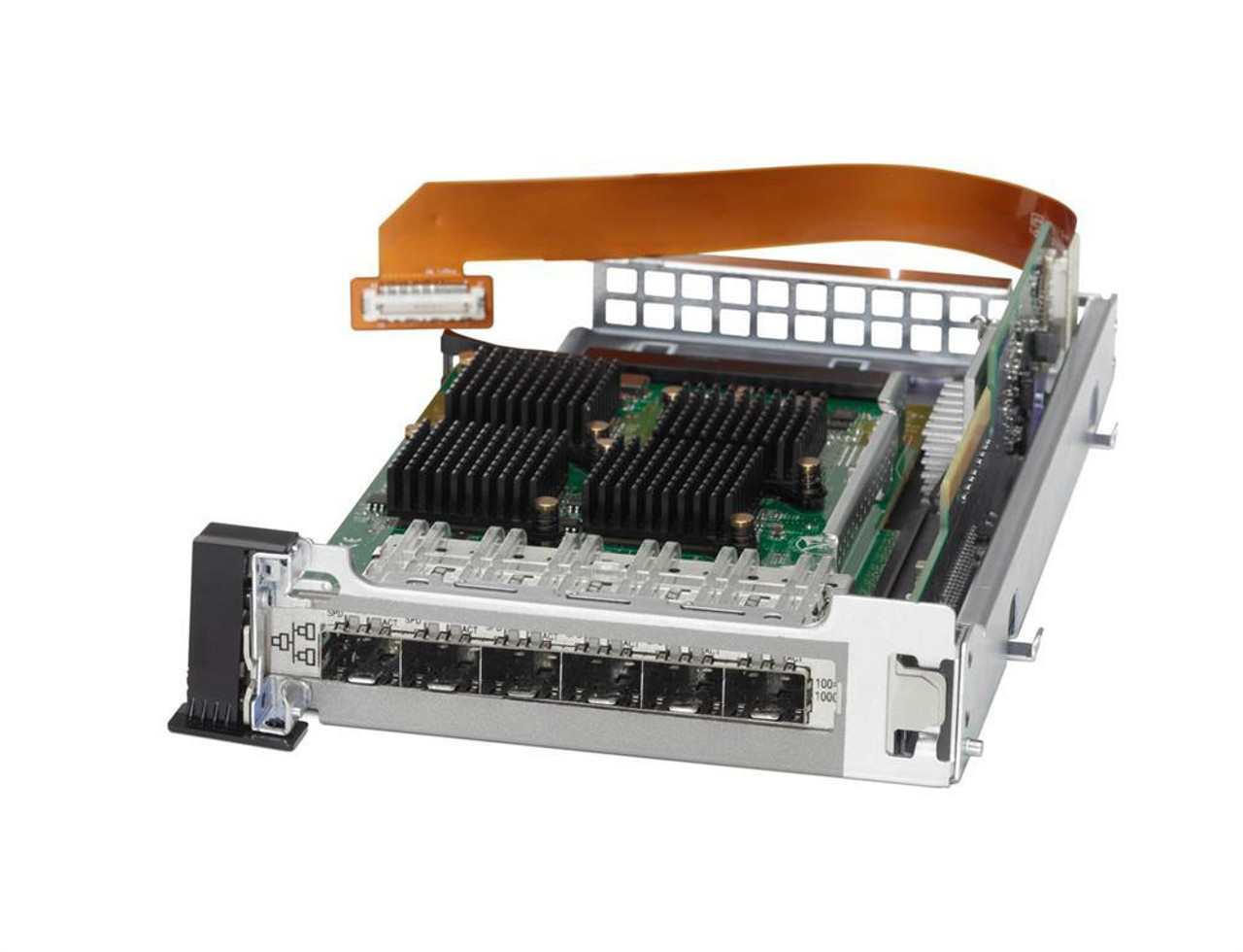 ASA-IC-6GE-SFP-A= Cisco 6-Ports GE SFP (SX, LH, LX) Interface Card (Refurbished)