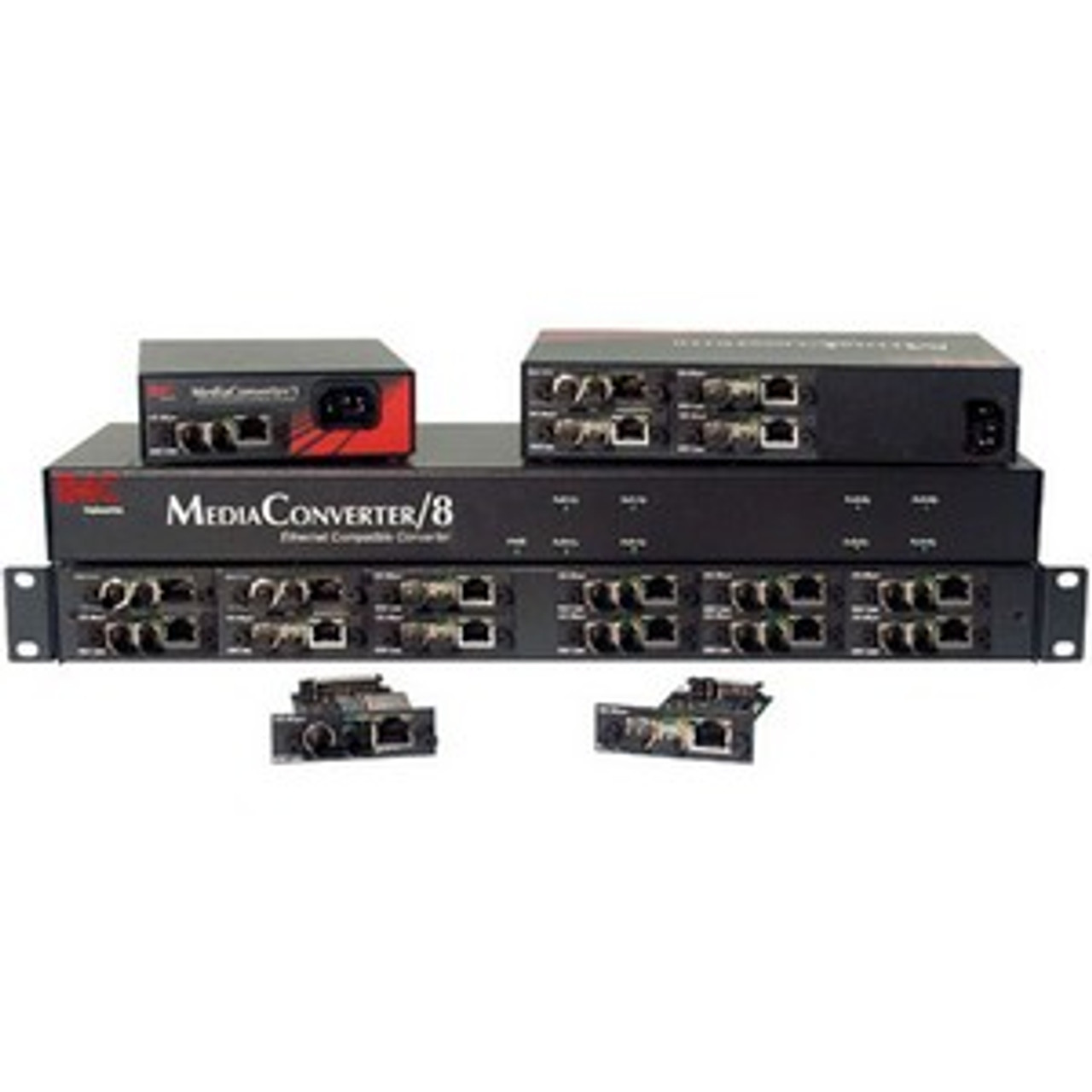 851-10904 IMC MediaConverter/4 4-Slot Media Chassis