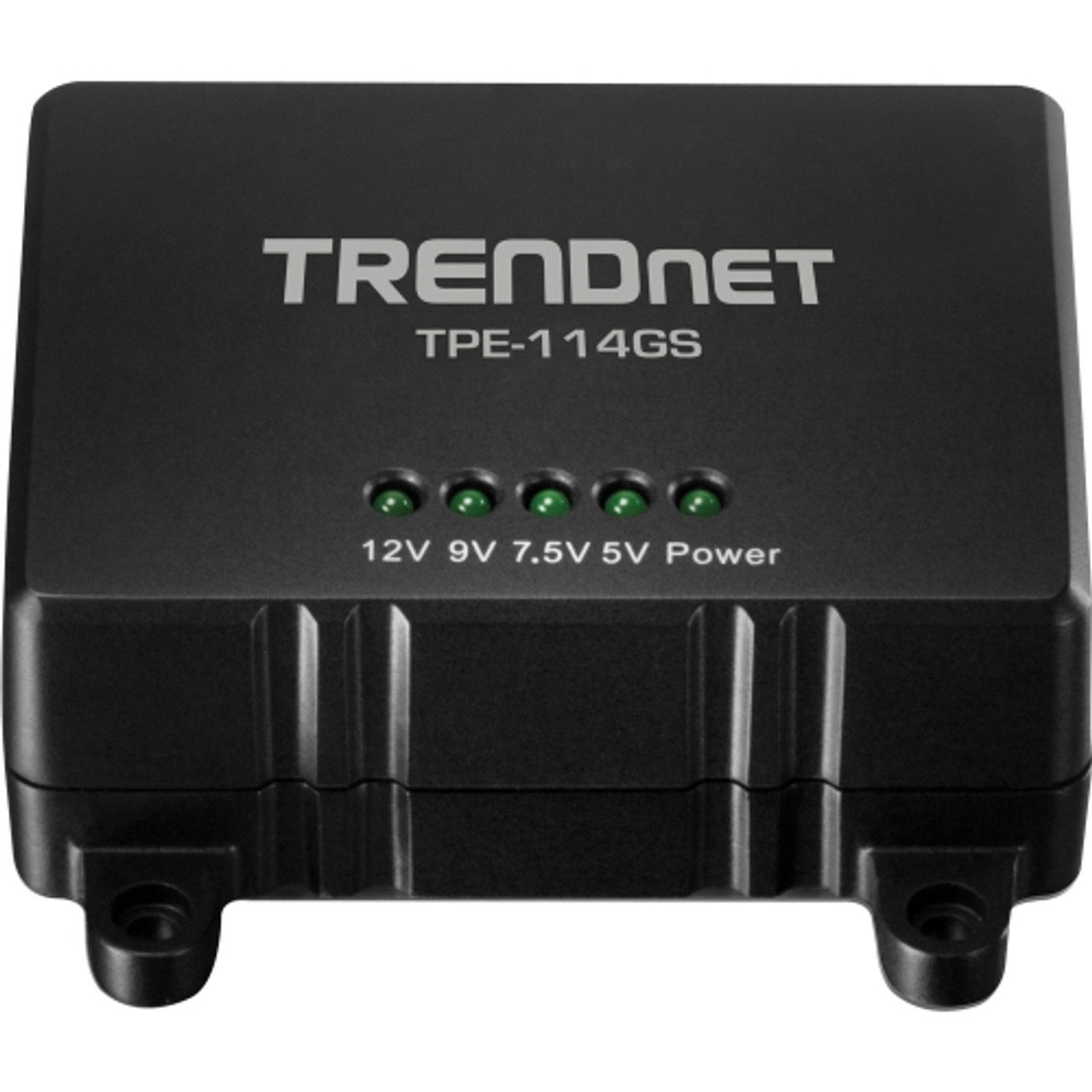 TPE-114GS TRENDnet TPE-114GS Gigabit Power over Ethernet (PoE) Splitter 5 V DC, 7.5 V DC, 9 V DC, 12 V DC Output
