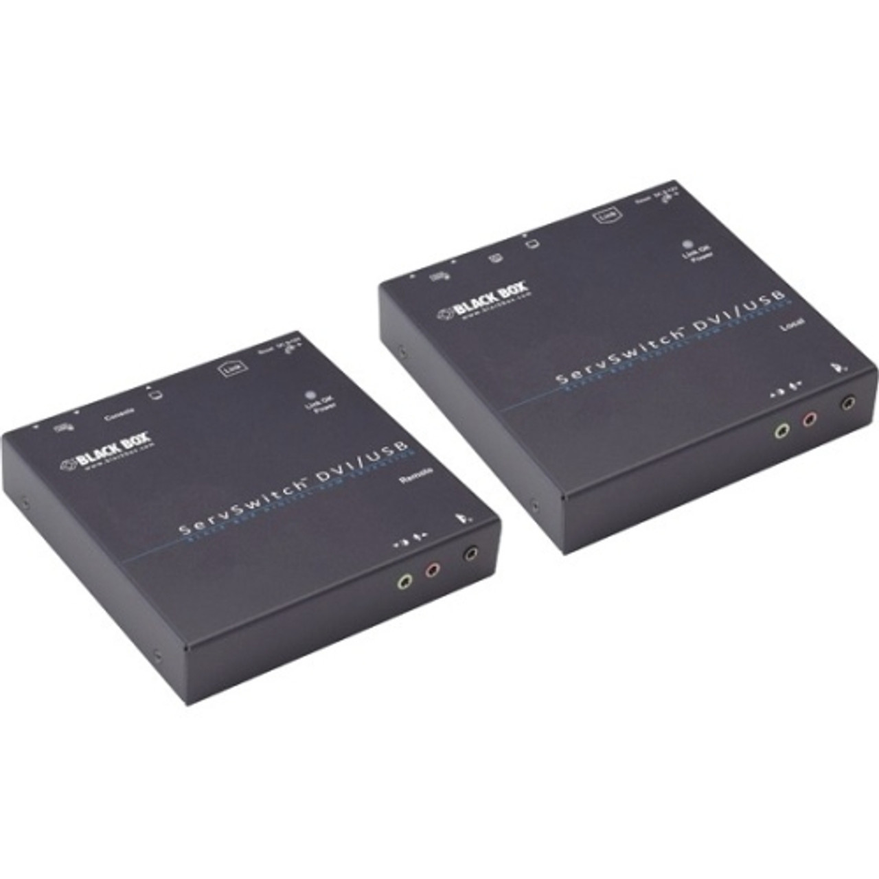 ACS261A-SM Black Box ServSwitch DVI-D USB KVM-over-Fiber Extender Single-Mode
