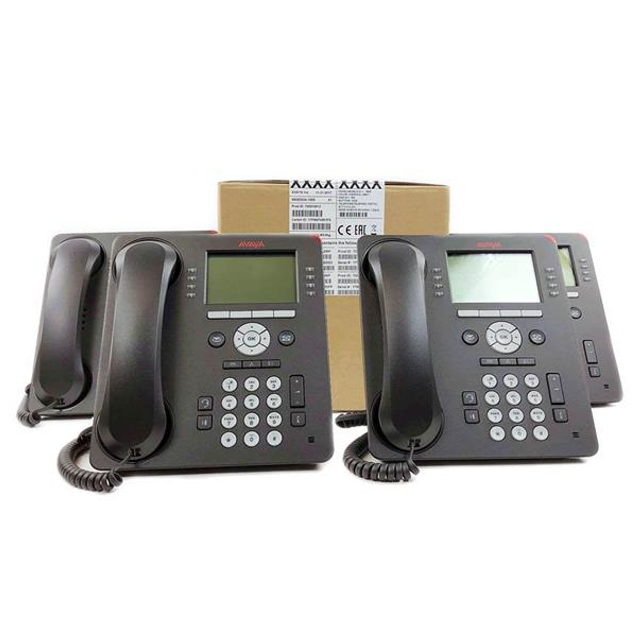700500207 Avaya-IMSourcing 9508 Standard Phone Charcoal Gray 1 x Phone Line Speakerphone Backlight (Refurbished)