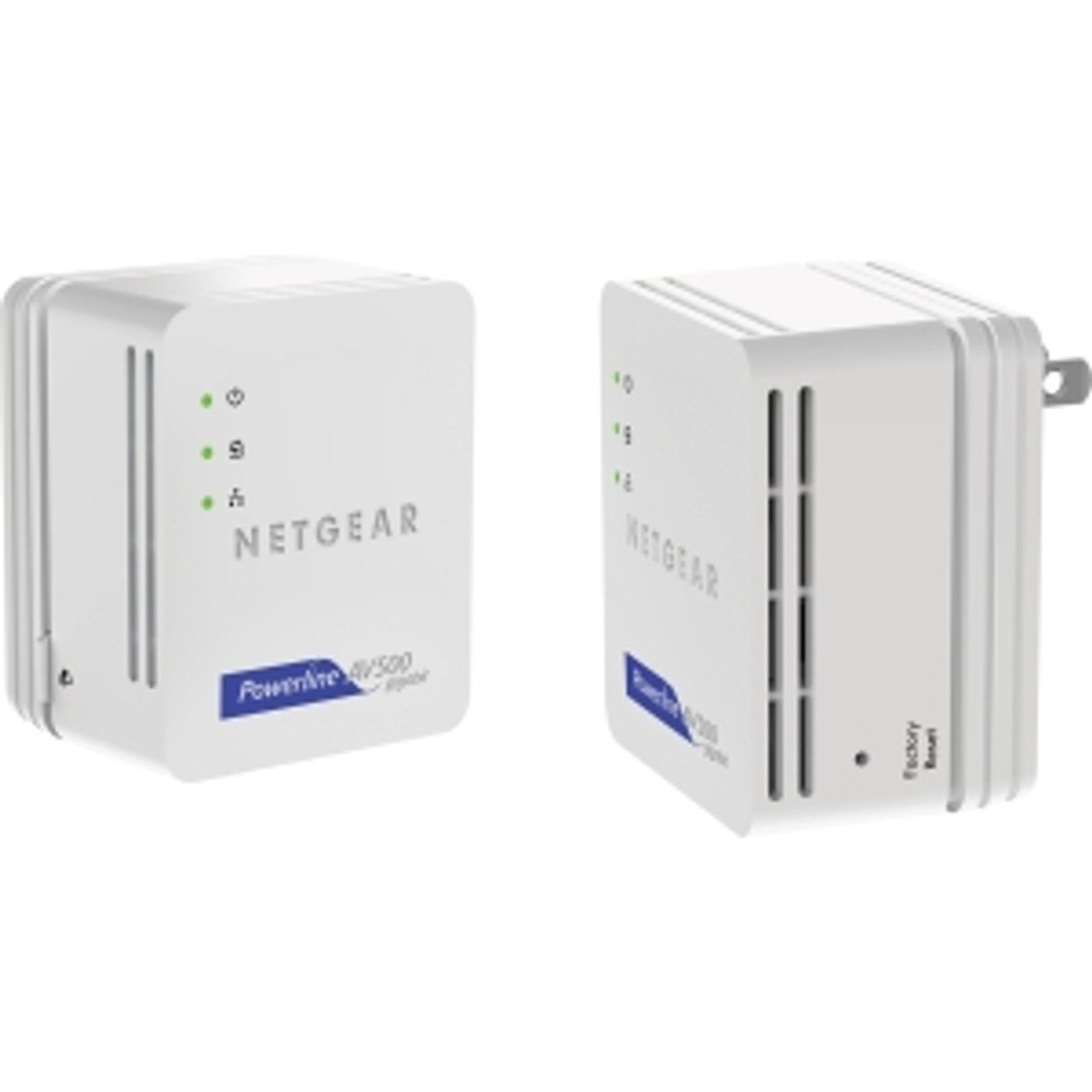 XAVB5101-100PAS Netgear Powerline Nano500 Set 1 x Network (RJ-45) 5000 Sq.  ft. Area Coverage