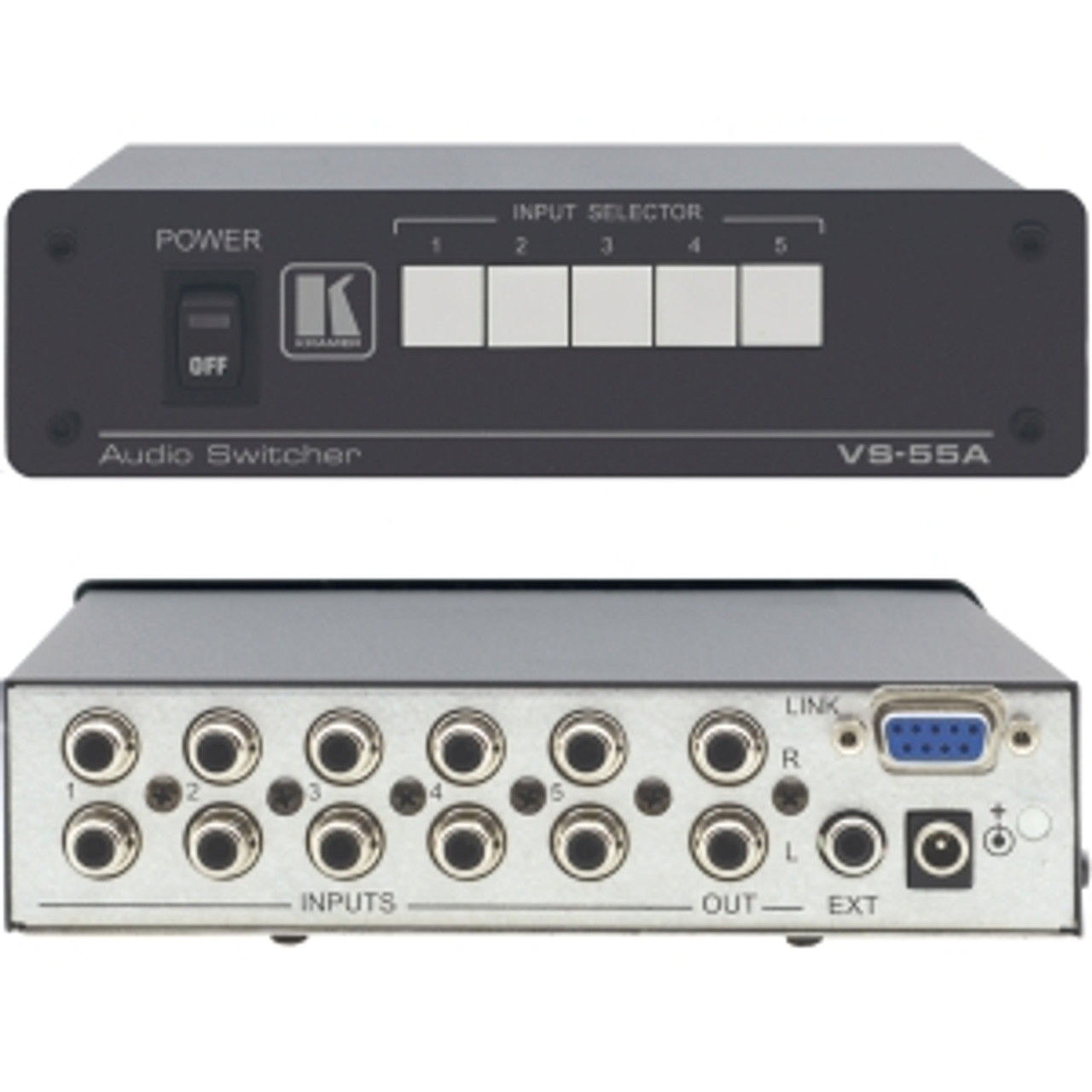 VS-55A Kramer Electronics 5x1 Audio Switcher