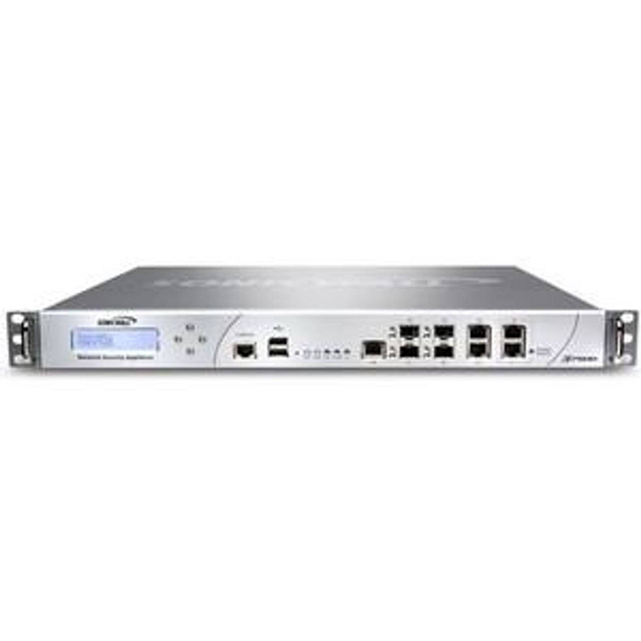 01-SSC-7027 SonicWALL NSA E7500 Unified Threat Management 4 x 10/100/1000Base-T LAN 4 x SFP 2500 User (Refurbished)