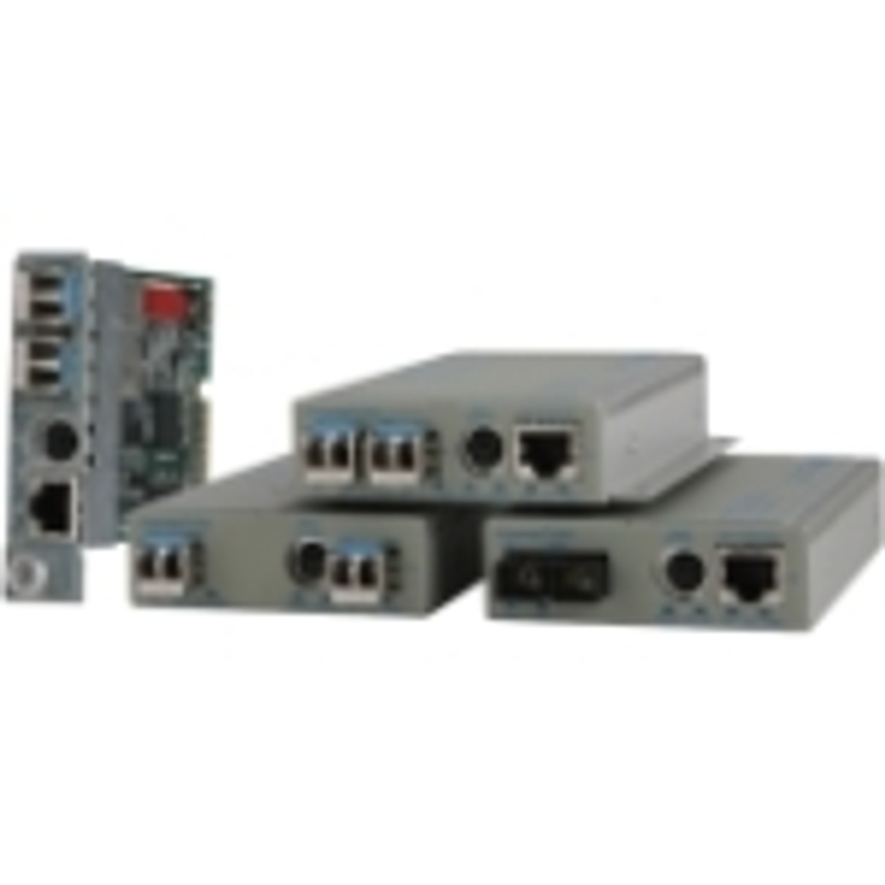 8975P-0-FW Omnitron Systems iConverter GM3 Media Converter 1 x Network (RJ-45) 10/100/1000Base-T, 1000Base-X 2 x Expansion Slots 2 x SFP Slots Wall Mountable