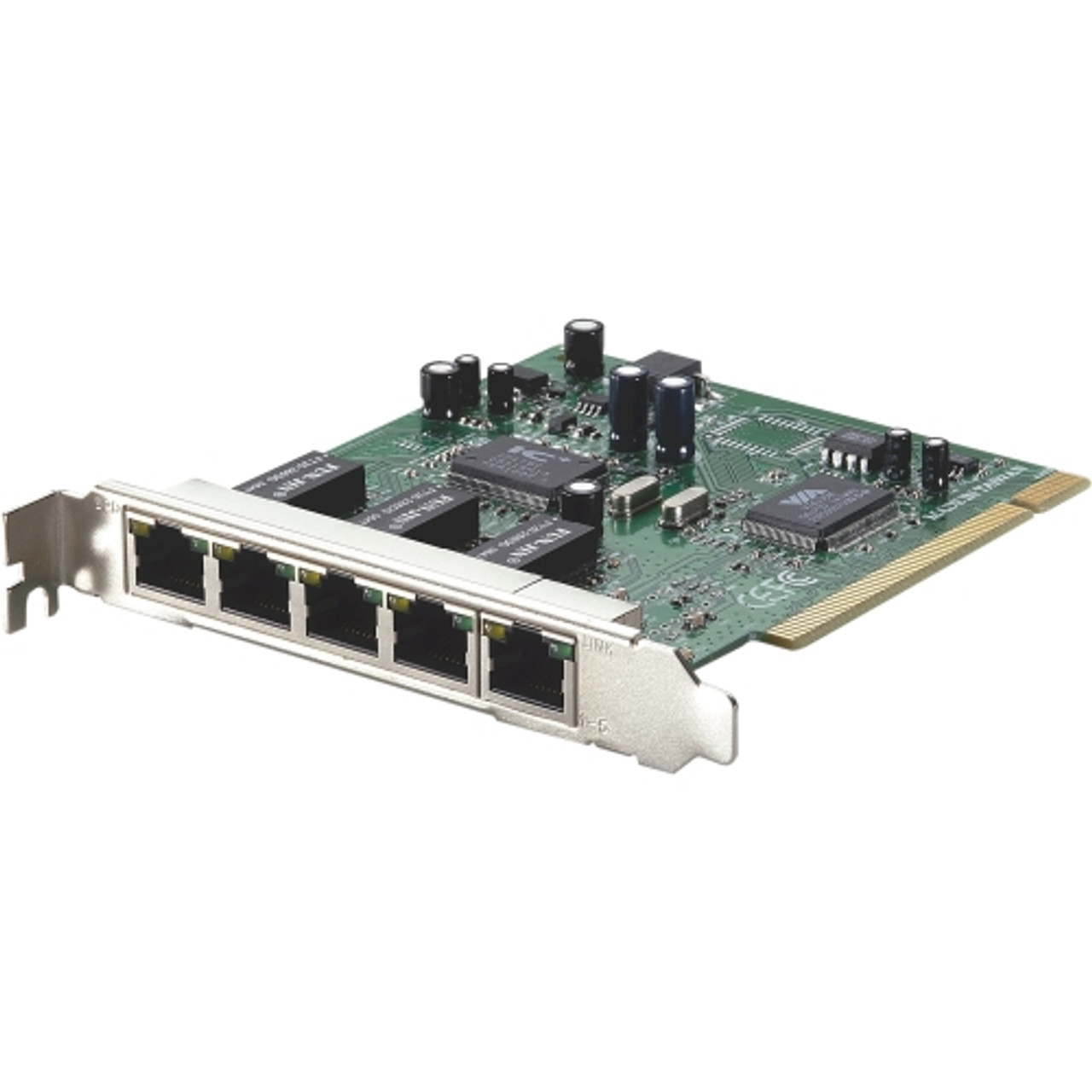 FNC-0600TXM LevelOne 5-Port PCI Switch Card 5 x 10/100Base-TX LAN100 Mbit/s
