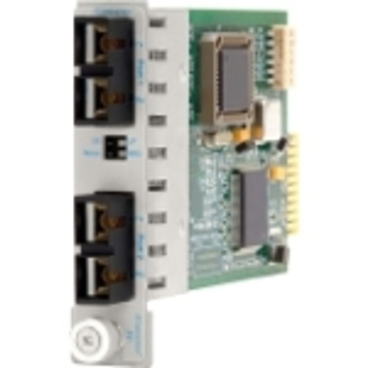 8622-3 iConverter 100Mbps Ethernet Fiber to Fiber Media Converter SC Multimode 5km to Single-Mode 120km Module 1 x 100BASE-FX; 1 x 100BASE-ZX; Internal