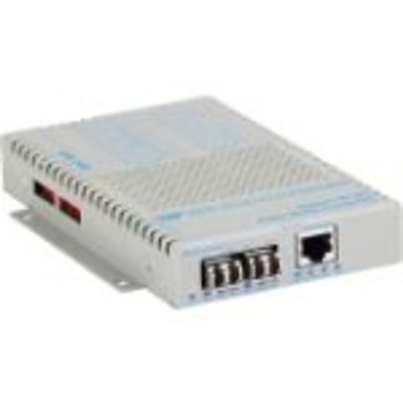 9507D-1-11 OmniConverter 10/100/1000 60W Hi-PoE Gigabit Ethernet Fiber Media Converter Switch RJ45 LC Single-Mode 12km 1 x 10/100/1000BASE-T; 2 x 1000BASE-LX;