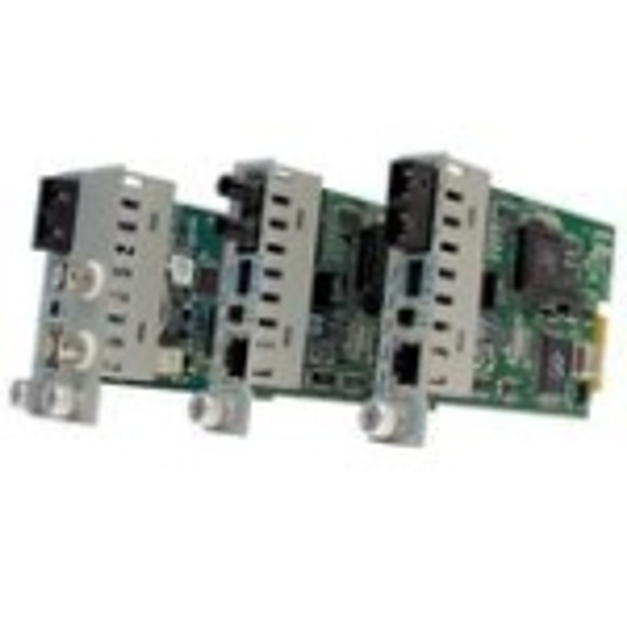 8727-2 Omnitron Systems iConverter T1/E1 Manageable Media Converter 1 x RJ-48 , 1 x LC , 2 x BNC T1/E1