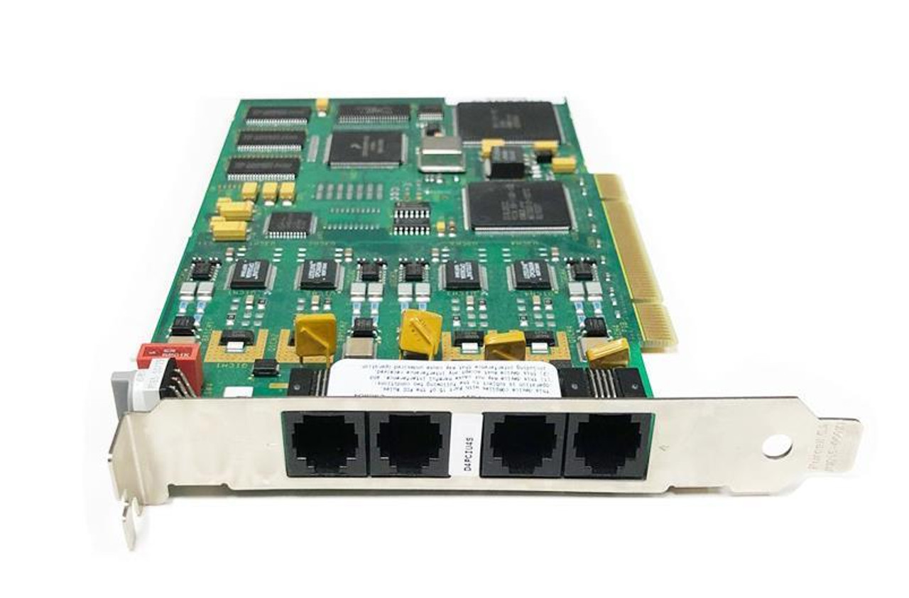 D4PCIU4SEQ Dialogic 4-Ports Analog Loop-start PCI Express