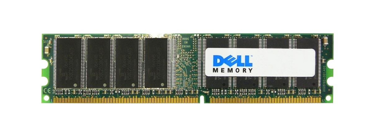 006U890 Dell 256MB PC2100 DDR-266MHz non-ECC Unbuffered CL2.5 184-Pin DIMM 2.5V Memory Module