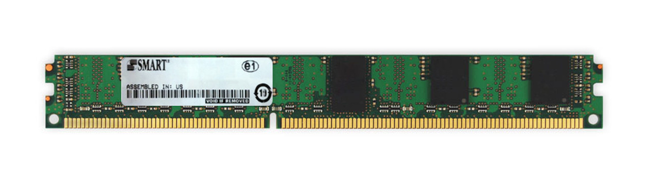 00D4981-A Smart Modular 8GB PC3-10600 DDR3-1333MHz ECC Registered CL9 240-Pin DIMM 1.35V Low Voltage Very Low Profile (VLP) Single Rank Memory Module