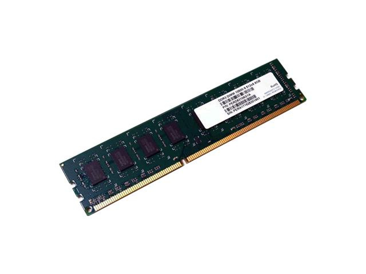00D5035-ACC Accortec 8GB PC3-12800 DDR3-1600MHz ECC Registered CL11 240-Pin DIMM 1.35V Low Voltage Single Rank Memory Module