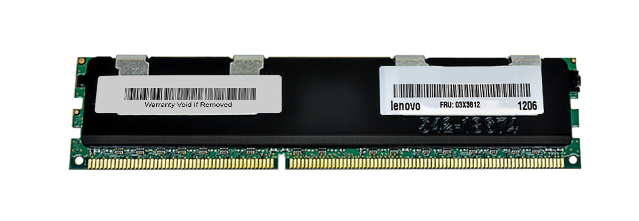 03X3812 IBM Lenovo 8GB PC3-10600 DDR3-1333MHz ECC Registered CL9 240-Pin DIMM Dual Rank Memory Module