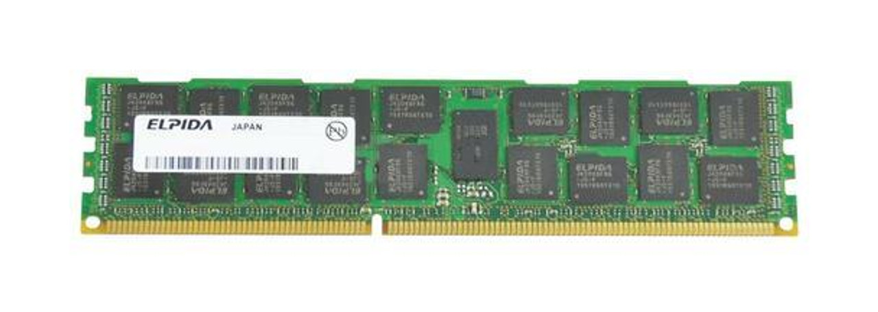 07030651-324 Elpida 16GB PC3-10600 DDR3-1333MHz ECC Registered CL9 240-Pin DIMM 1.35V Low Voltage Dual Rank Memory Module