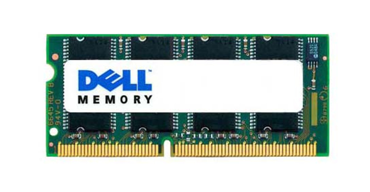 0DL0889 Dell 256MB PC133 133MHz non-ECC Unbuffered CL3 144-Pin SoDimm Memory Module
