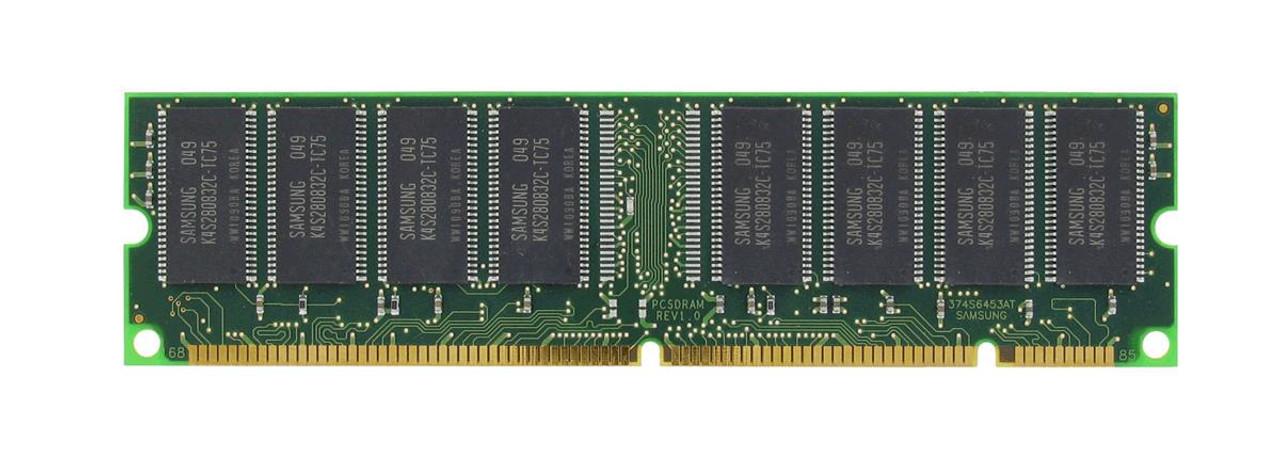 123930-001 Compaq 128MB PC100 100MHz non-ECC Unbuffered CL2 144-Pin SoDimm Memory Module