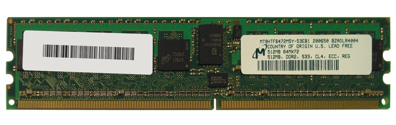 12R8542-PE Edge Memory 512MB PC2-4200 DDR2-533MHz ECC Registered CL4 276-Pin DIMM Memory Module