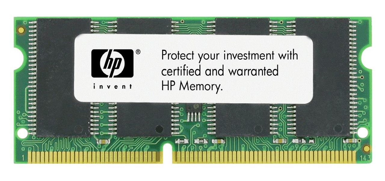 135243-001N HP 64MB PC100 100MHz non-ECC Unbuffered CL2 144-Pin SoDimm Memory Module