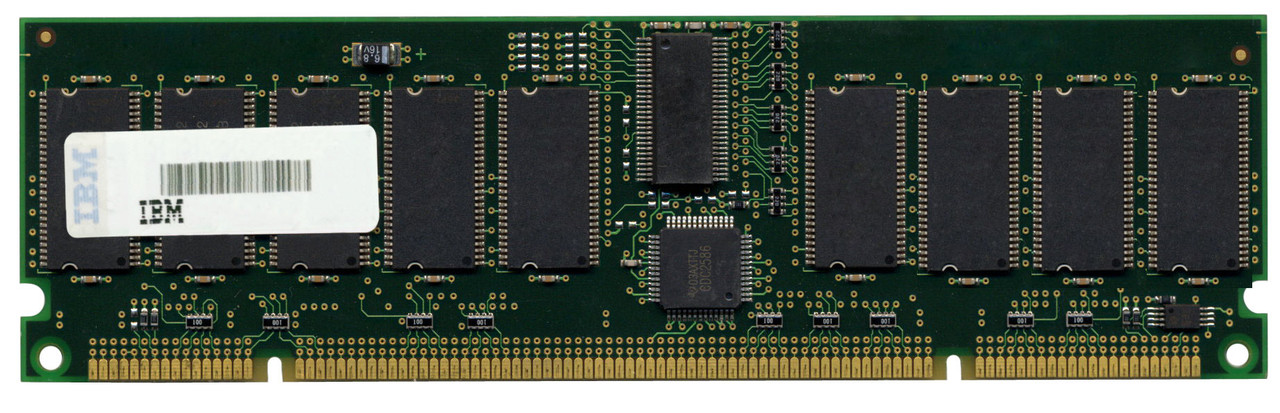 13M64734CCA75AY IBM 512MB PC133 133MHz ECC Registered CL3 168-Pin DIMM Dual Rank Memory Module