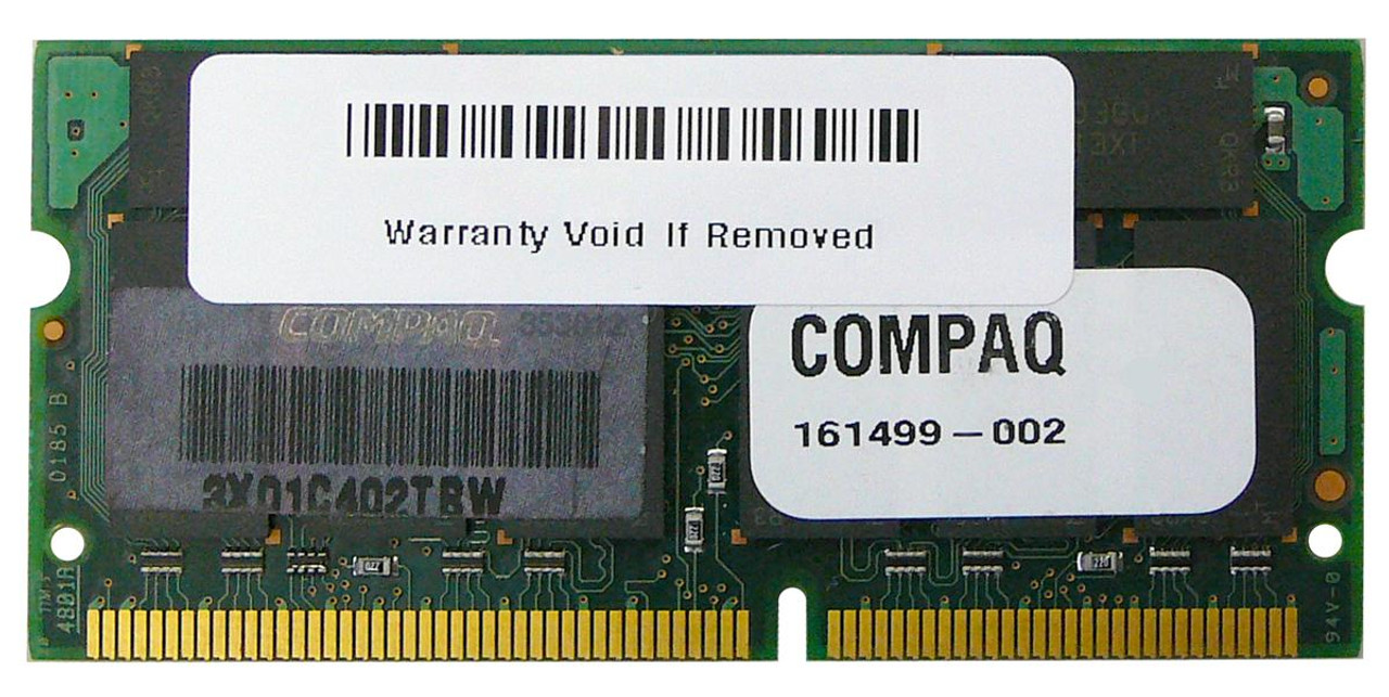 161499 002 Compaq 256MB PC100 100MHz non ECC Unbuffered CL2 144