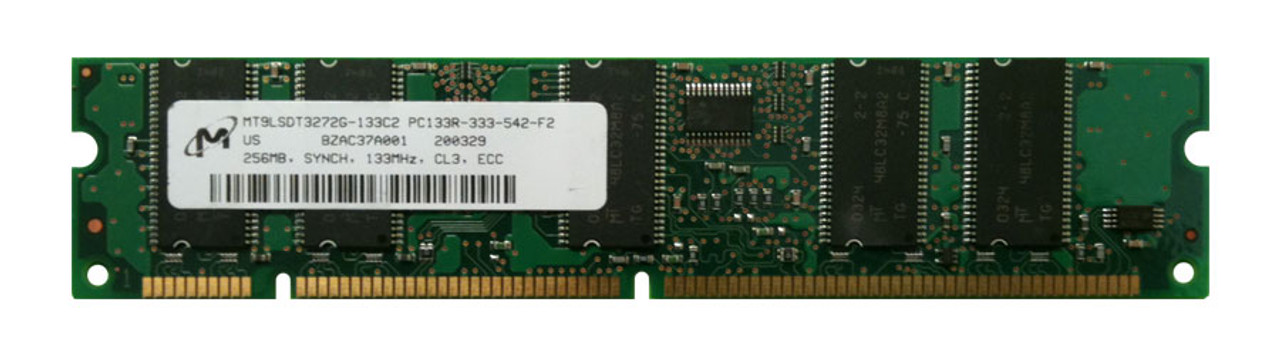 16P6371-PE Edge Memory 256MB PC133 133MHz ECC Registered CL3 168-Pin DIMM Memory Module