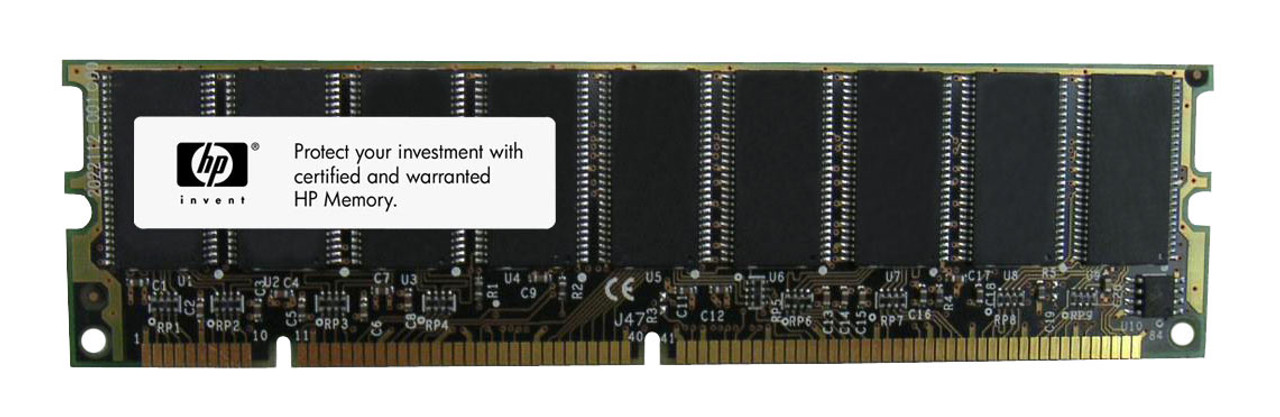174225B21 HP 256MB PC133 133MHz non-ECC Unbuffered CL3 168-Pin DIMM Dual Rank Memory Module