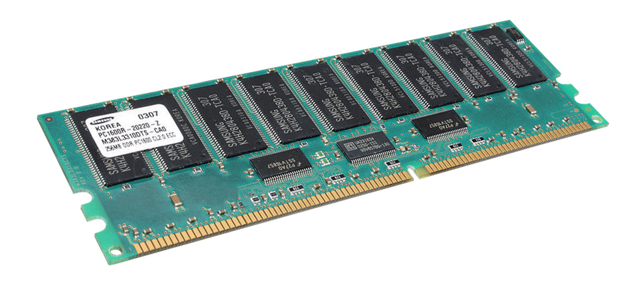 187418-B21-AA Memory Upgrades 512MB Kit (2 X 256MB) PC1600 DDR-200MHz Registered ECC CL2 184-Pin DIMM 2.5V Memory