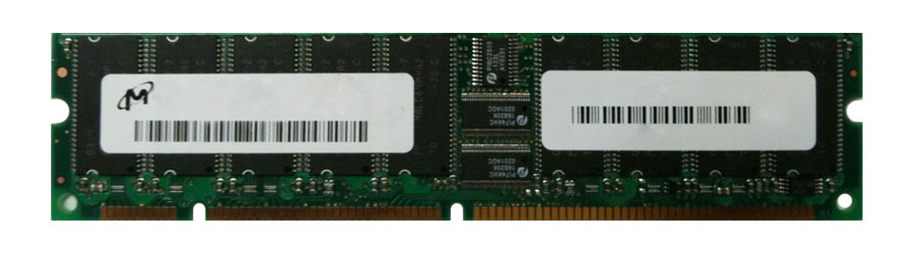 18LSDT6472G-133D2 Micron 512MB SDRAM PC133 ECC Registered CL3 7.5ns 3.3V 168-Pin 64Meg x 72 DIMM Memory Module