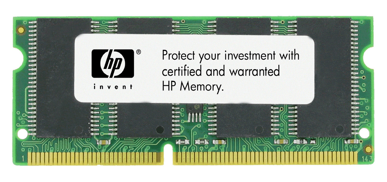 232448-B21 HP 128MB PC133 133MHz non-ECC Unbuffered CL3 144-Pin SoDimm Memory Module