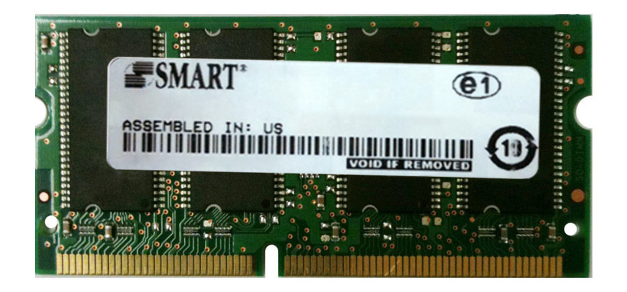 293822-001-A Smart Modular 64MB PC66 66MHz Non-Parity Unbuffered 144-Pin SoDimm Memory Module for Compaq