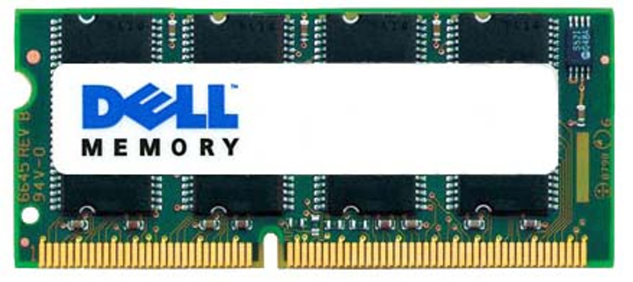 2F737 Dell 512MB PC133 133MHz non-ECC Unbuffered 144-Pin SoDimm Memory Module