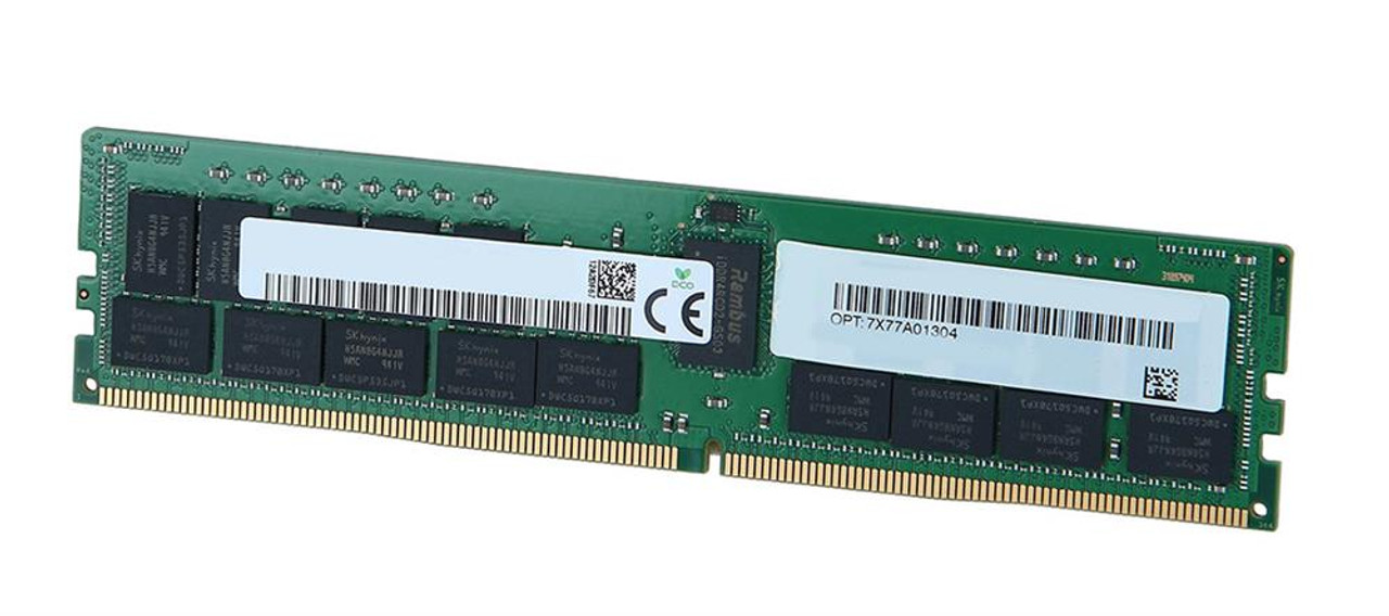 2P-7X77A01304 2-Power 32GB PC4-21300 DDR4-2666MHz ECC Registered CL19 288-Pin DIMM 1.2V Dual Rank Memory Module