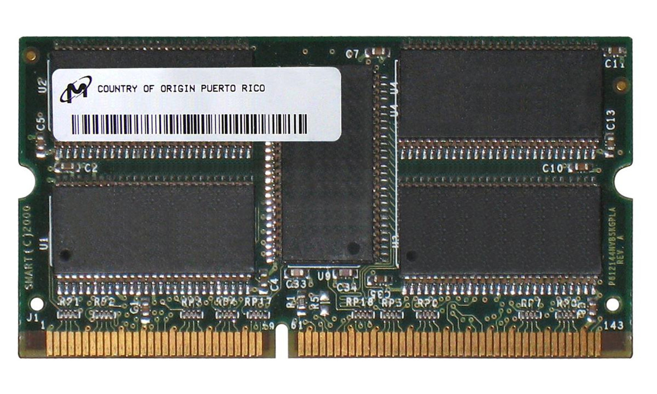 30001703-01 Micron 512MB ECC 144-Pin SDRAM SoDimm Memory Module