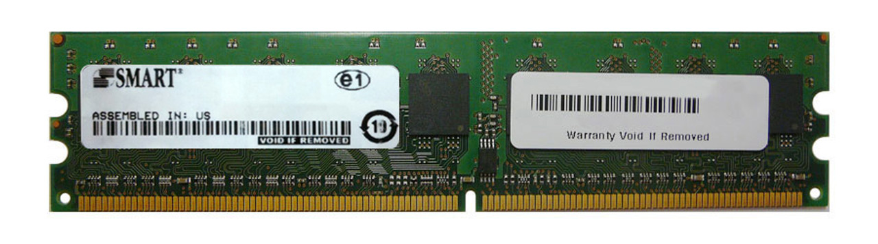 30R5148-A Smart Modular 512MB PC2-4200 DDR2-533MHz ECC Unbuffered CL4 240-Pin DIMM Memory Module