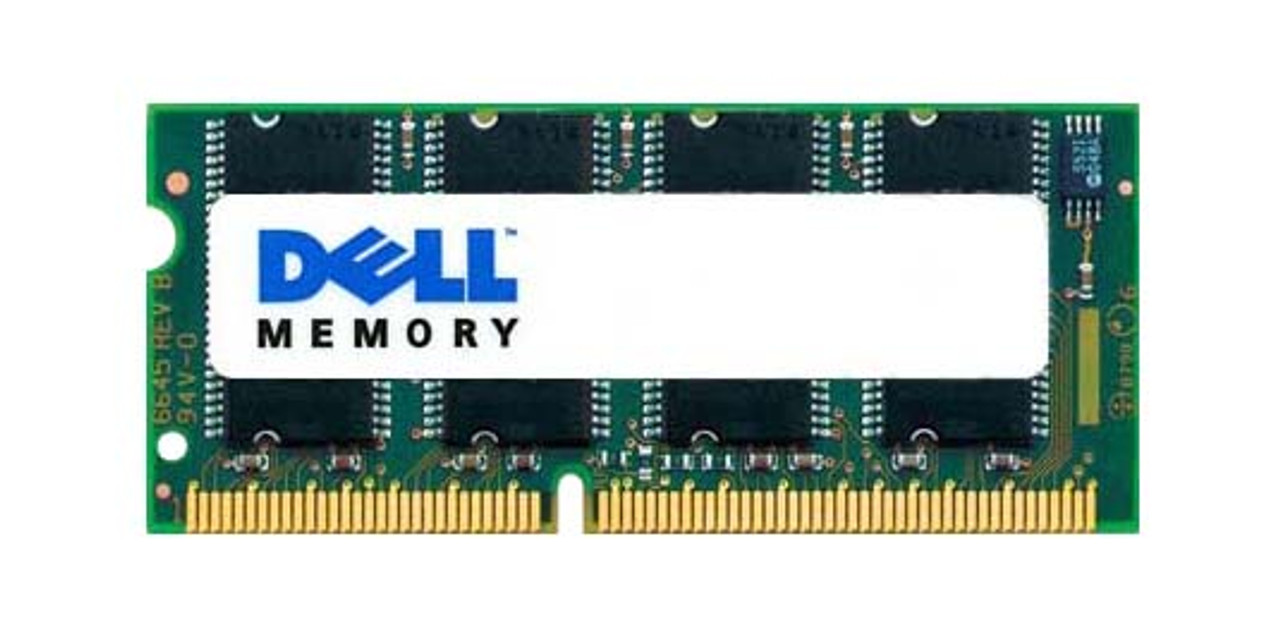 311-6308 Dell 128MB PC133 133MHz non-ECC Unbuffered CL3 SDRAM 144-Pin SoDimm Memory Module
