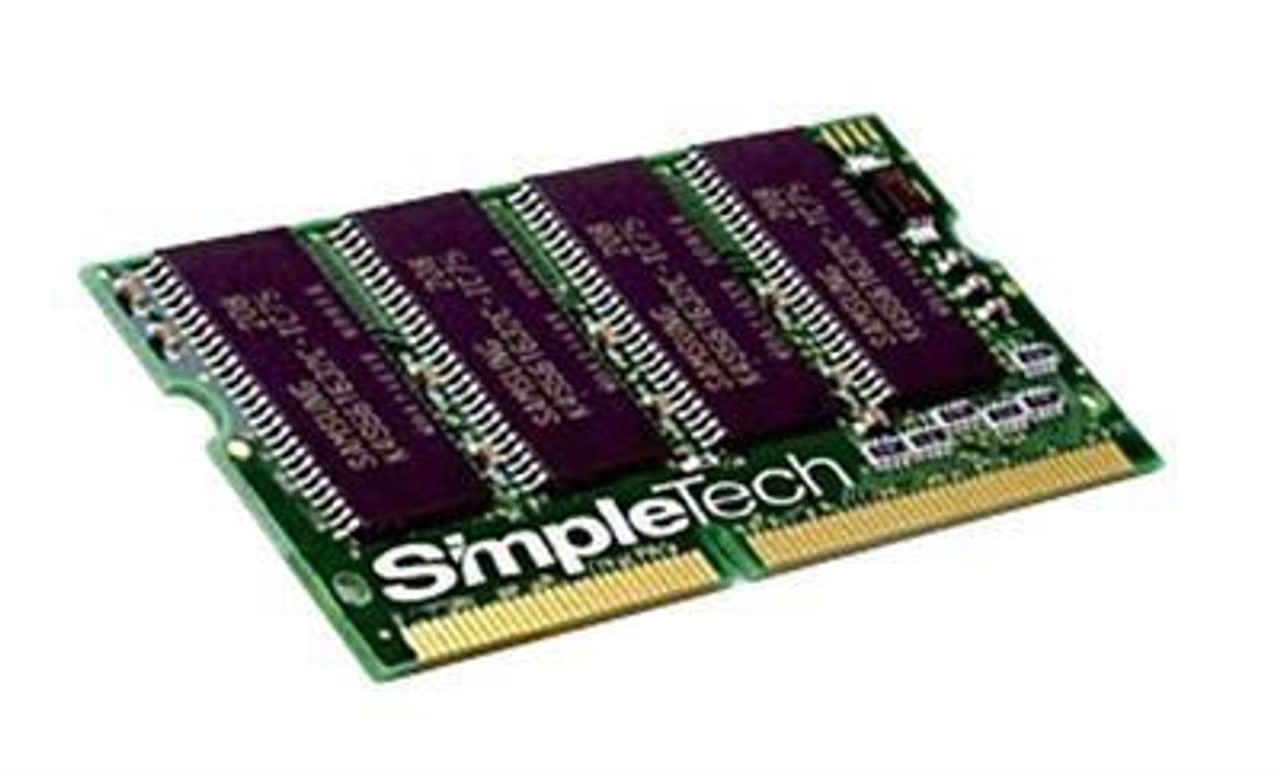 314891-B21-STI SimpleTech Compaq 64MB PC66 66MHz Non-Parity Unbuffered 144-Pin SoDimm Memory Module Compaq Armada 7800 Module