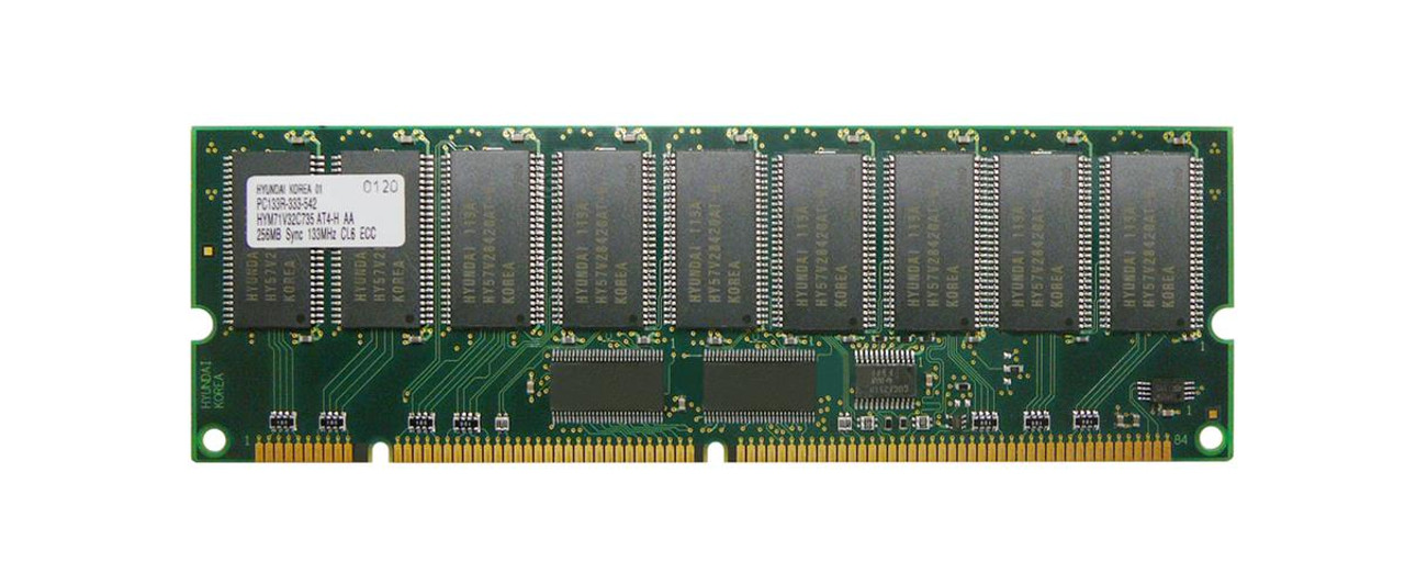 33L3323-PE Edge Memory 256MB PC133 133MHz ECC Registered 3.3V 168-Pin SDRAM RDIMM Memory Module