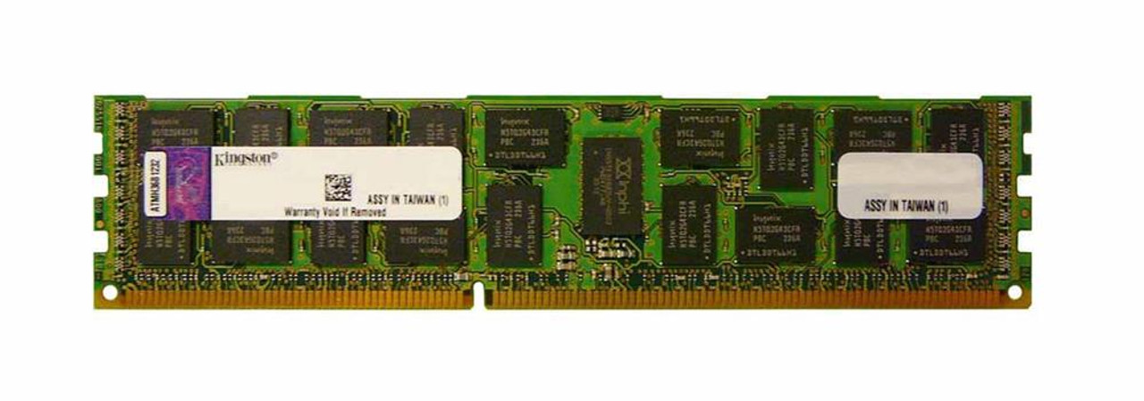 3429232 Kingston 8GB PC3-10600 DDR3-1333MHz ECC Registered CL9 240-Pin DIMM 1.35V Low Voltage Very Low Profile (VLP) Dual Rank x4 Memory Module